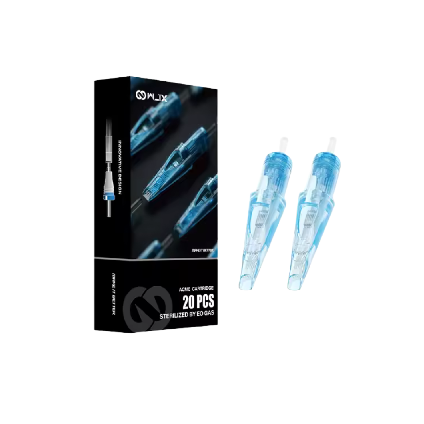 WJX Tattoo Cartridges - Curved Magnum - Box of 20 Main image