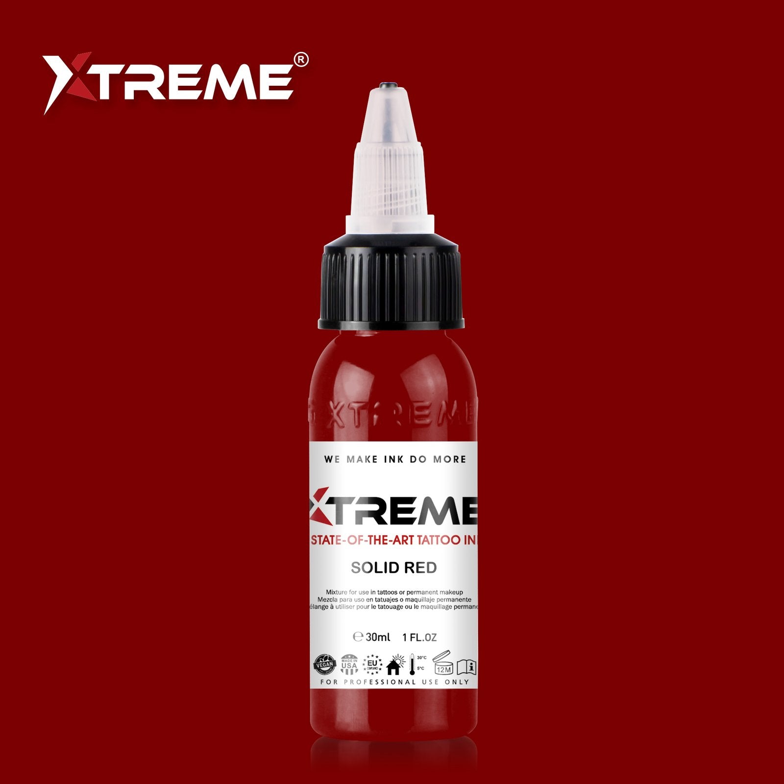 Solid Red - Xtreme Ink