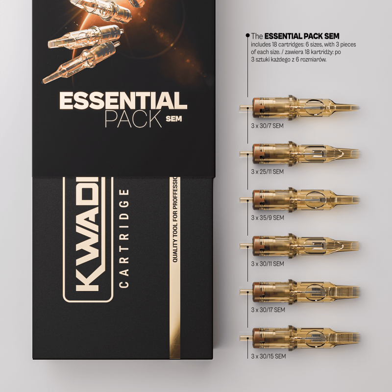 Kwadron Cartridge System - Essential Pack - Curved Magnum