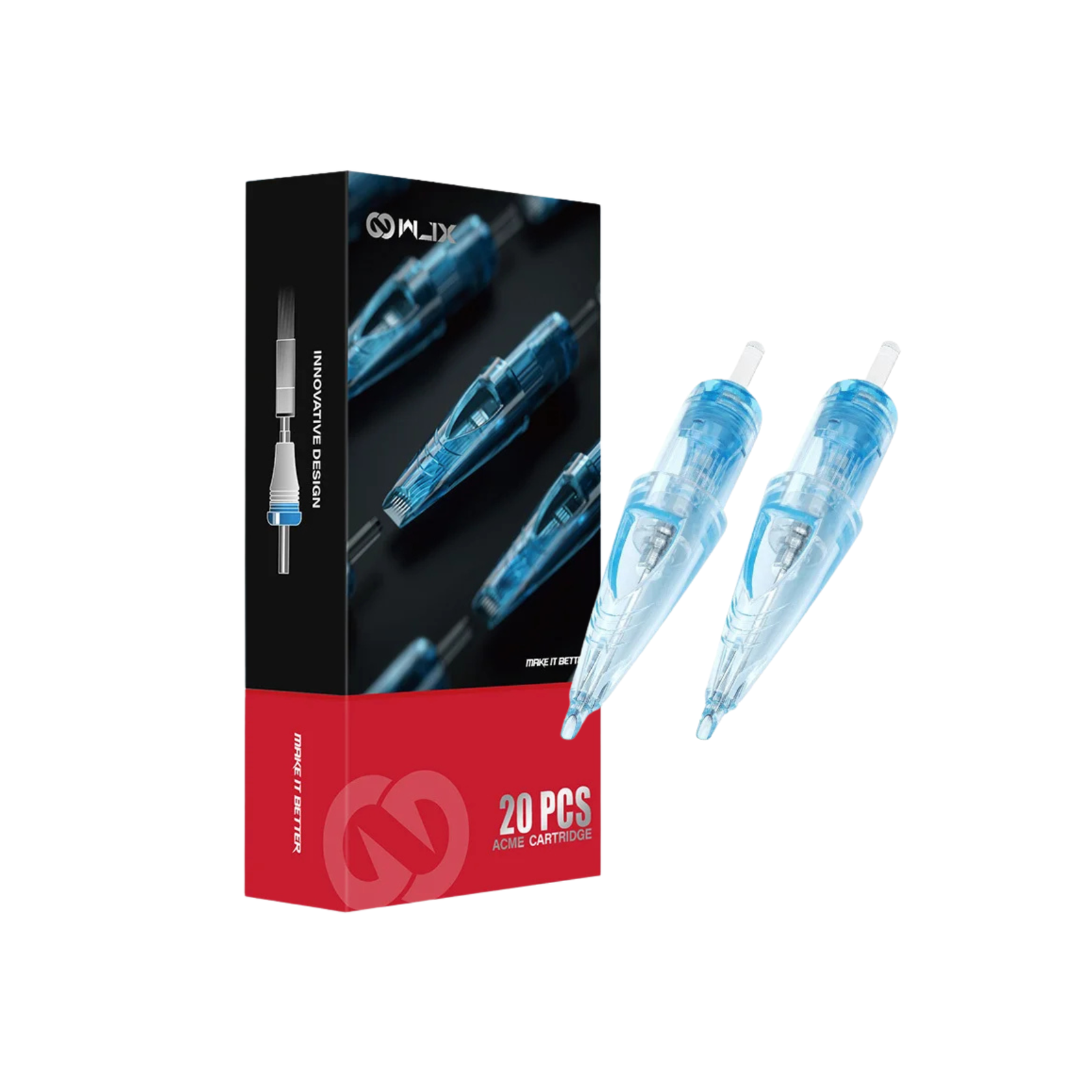 WJX Tattoo Cartridges - Round Shader - Box of 20 Main image