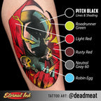 Pitch Black Lining— Eternal Tattoo Ink - 1oz