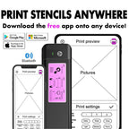OZER Printer - Bluetooth Quick Stencil Printer