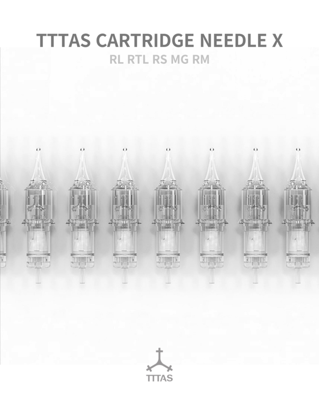 TTTAS Cartridge Needles - Curved Magnum