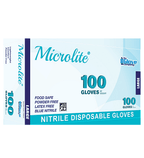 Microlite® Nitrile Disposable Gloves - Pack of 100