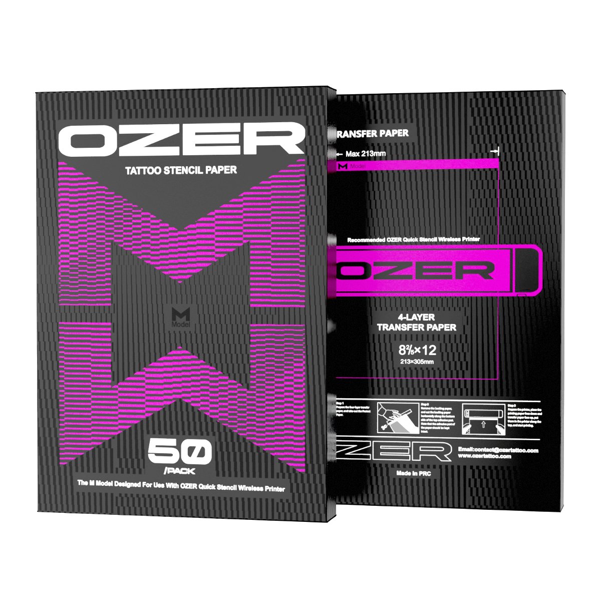 OZER - A4 Transfer Paper -  For Thermal Printer - 50pk