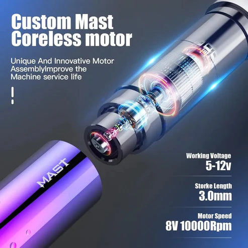 Mast Tour Siya Wireless PMU + SMP Machine 3.0mm Stroke