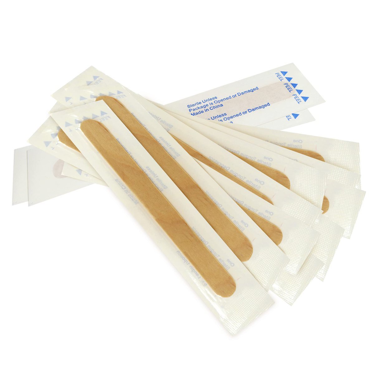 Tongue Depressors (Wooden Sticks) - Sterilized