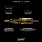 Kwadron Cartridges - Magnum (Straight)