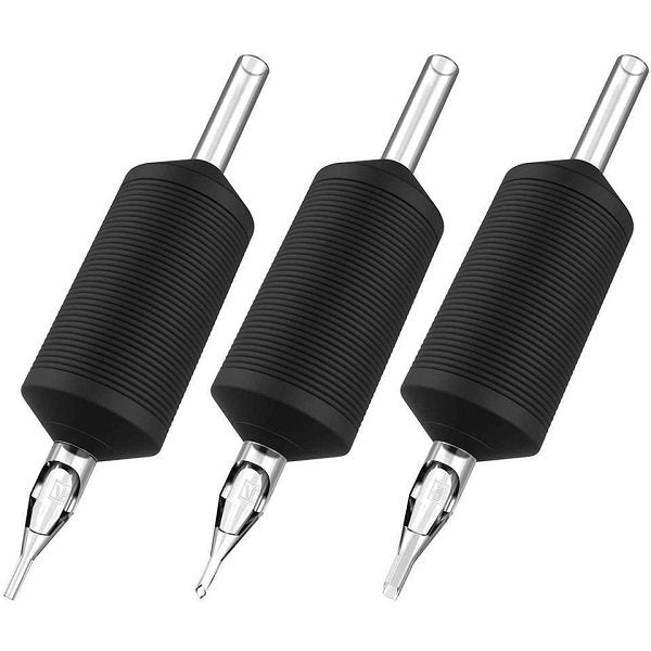 Black Disposable Tubes with Grip -  30mm