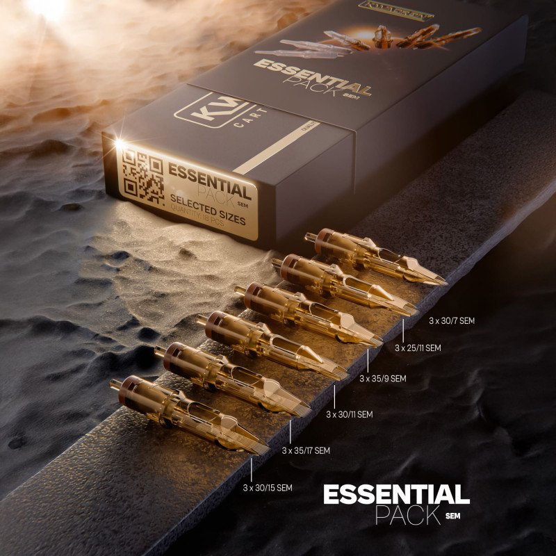 Kwadron Cartridge System - Essential Pack - Curved Magnum