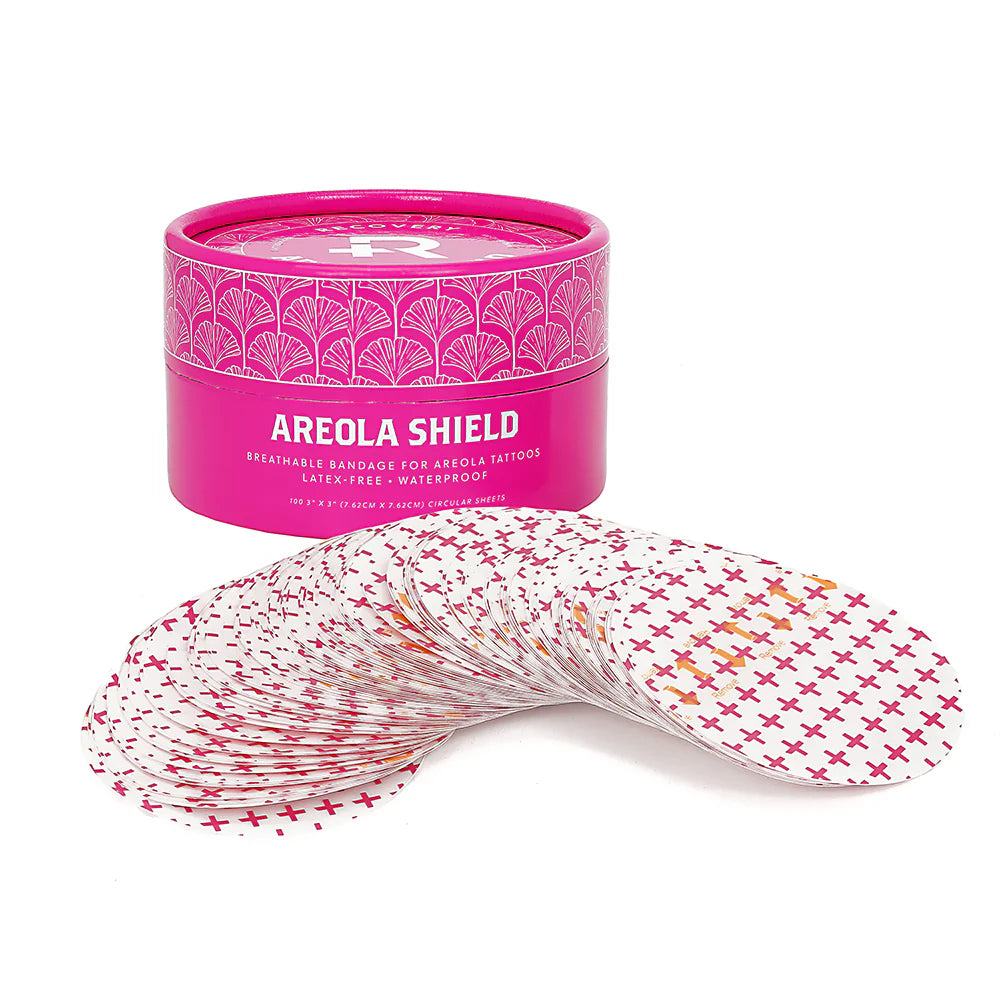 Recovery Areola Derm Shield Circles – 3" Healing Bandages (Tub of 100) Main image