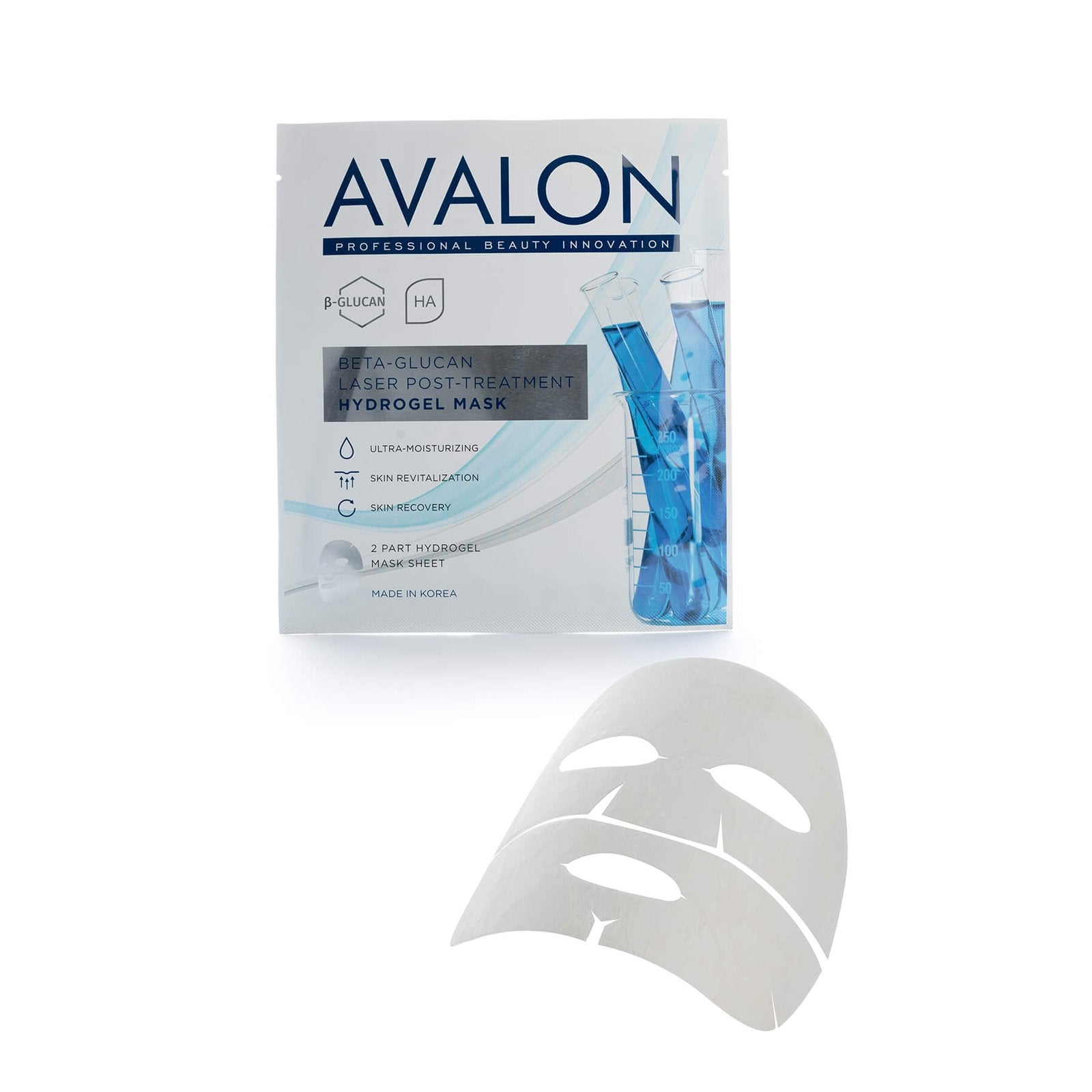 Laser Post Treatment - Hydrogel Mask - Beta-Glucan By Avalon Korea Main image