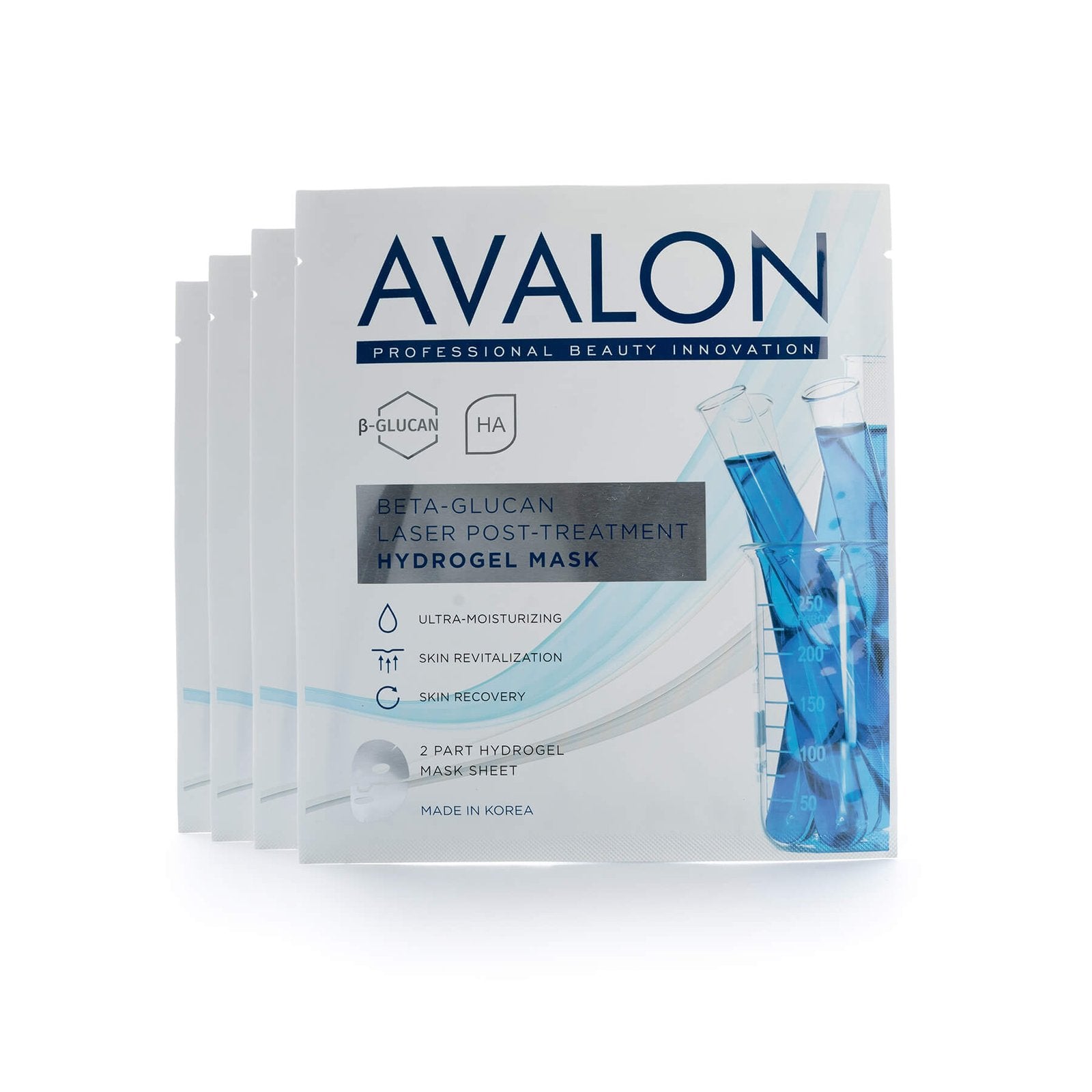 Laser Post Treatment - Hydrogel Mask - Beta-Glucan By Avalon Korea Secondary image