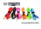 AVA Snake King 2.4m Silicone Tattoo RCA Cord