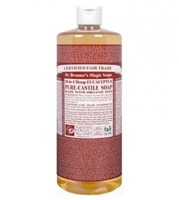 Dr. Bronner's Magic Soaps Eucalyptus Pure-Castile Soap - 32oz. Bottle Main image