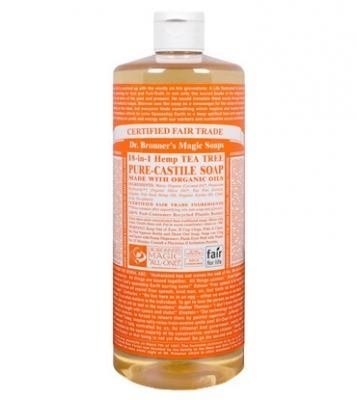 Dr. Bronner's Magic Soaps Tea Tree Pure-Castile Soap - 32oz. Bottle Main image