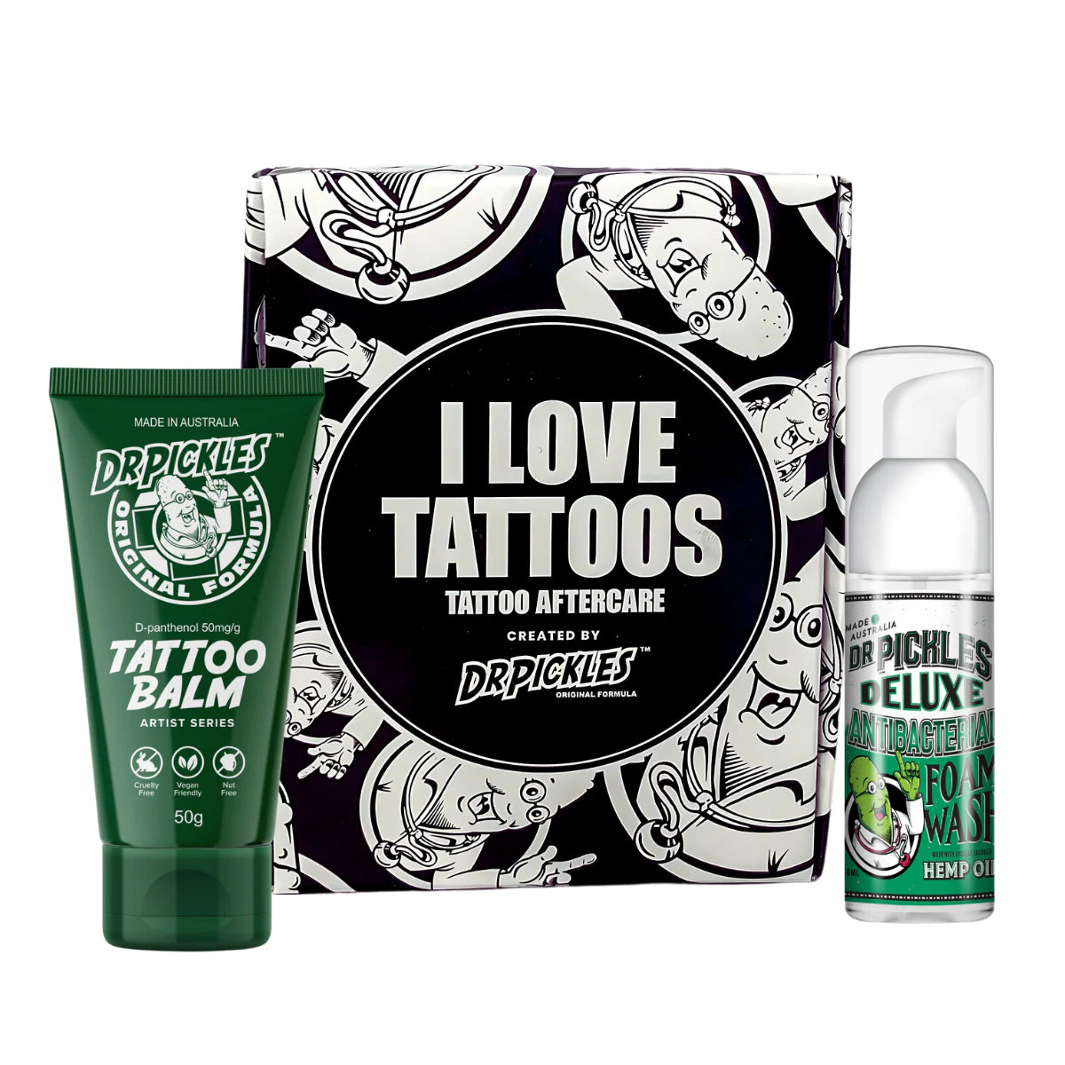 Dr Pickles - Wash Heal Pack - Aftercare Set