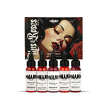 Dynamic Tattoo Ink - Lips and Roses Ink Set