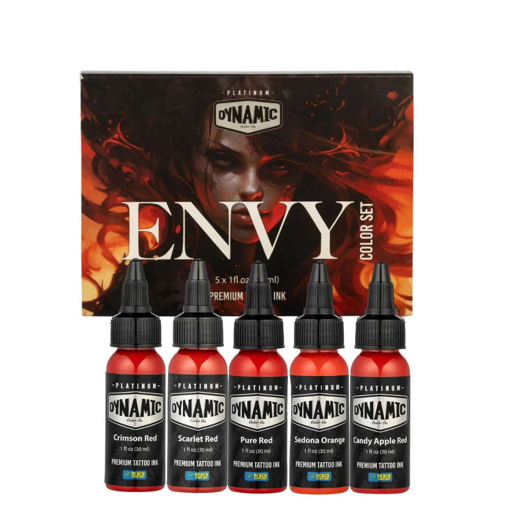 Dynamic Tattoo Ink - Envy - Platinum Ink Set Main image