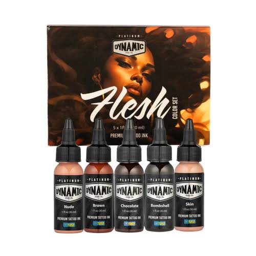 Dynamic Tattoo Ink - Flesh - Platinum Ink Set Main image