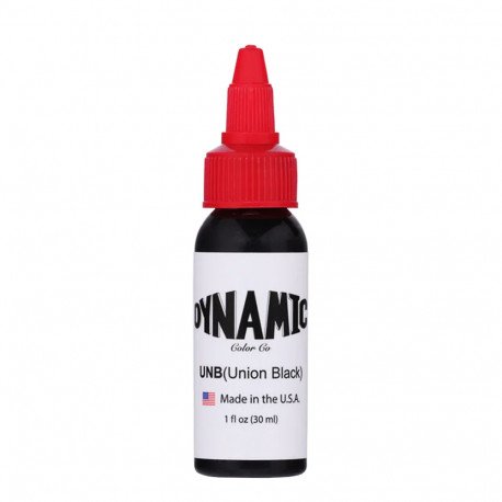 Dynamic - Union Black Tattoo Ink - REACH Compliant