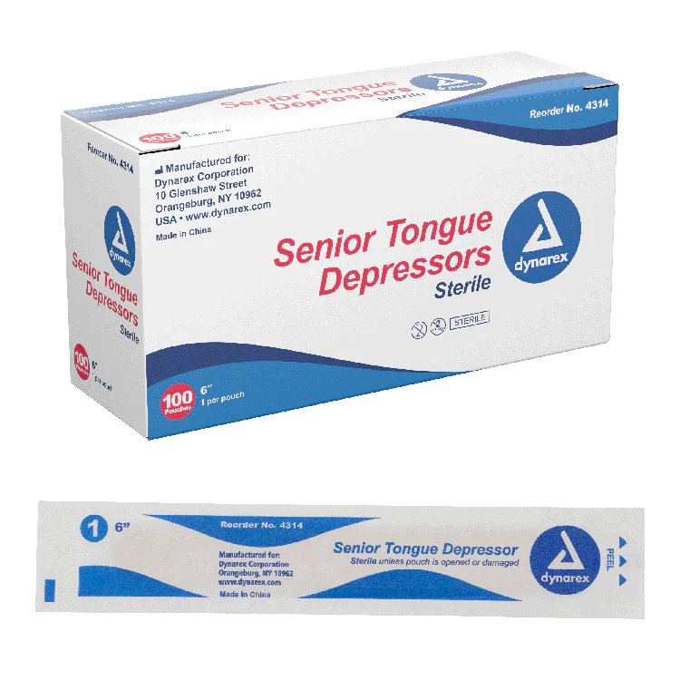 Dynarex - Senior Tongue Depressors -