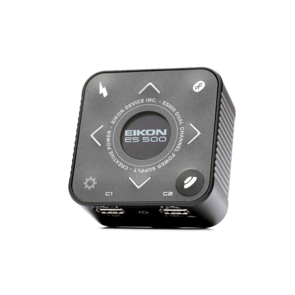 Eikon Canada ES500 - Tattoo Power Supply with Mounting Plate and Footswitch