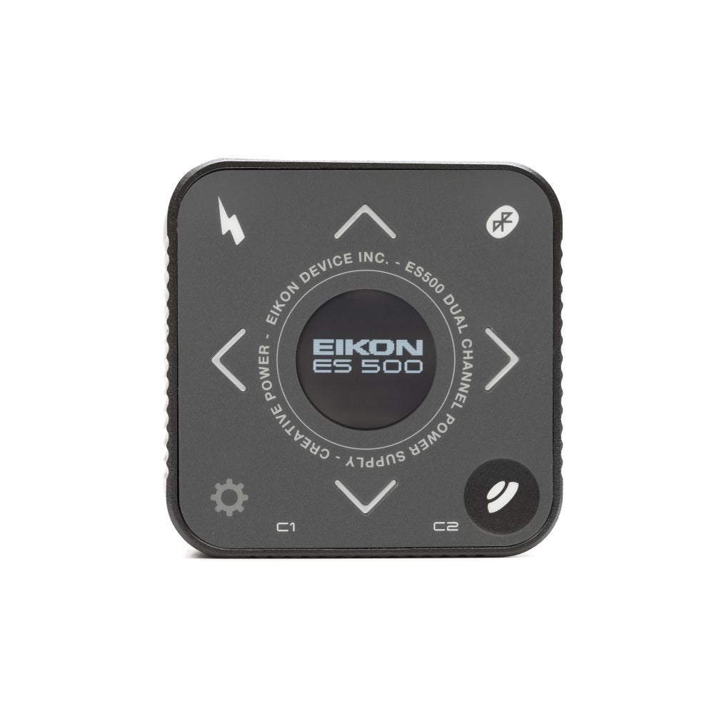 Eikon Canada ES500 - Tattoo Power Supply with Mounting Plate and Footswitch