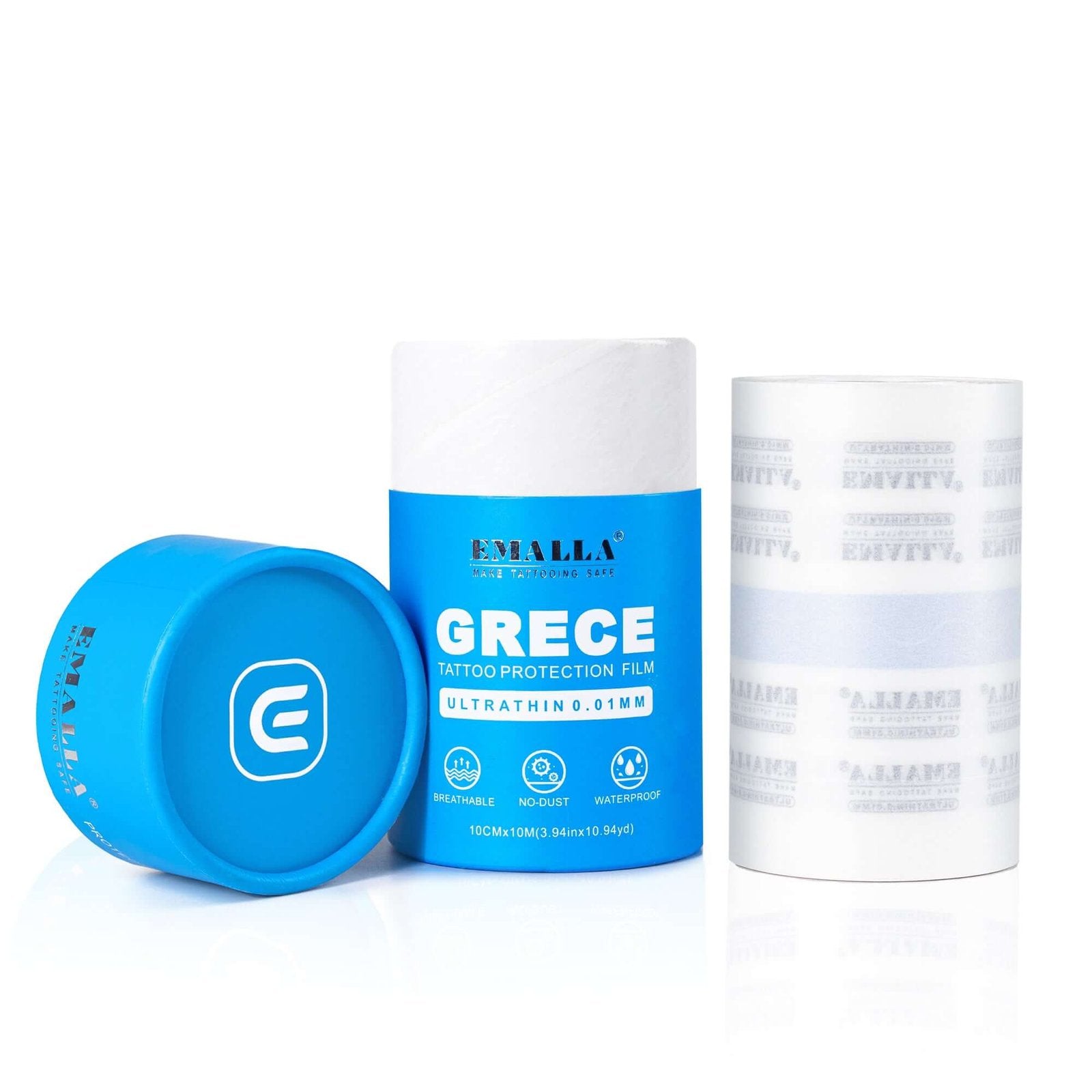 EMALLA - Grece 0.01mm Ultra Thin - Tattoo Protection Film Roll Main image