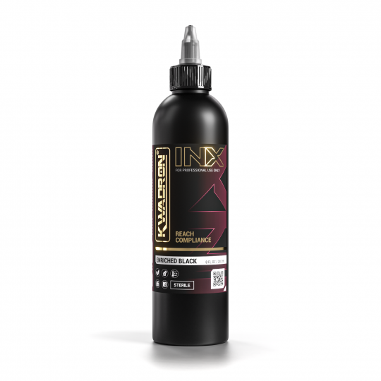 Enriched Black Tattoo Ink By Kwadron INX™ Main image