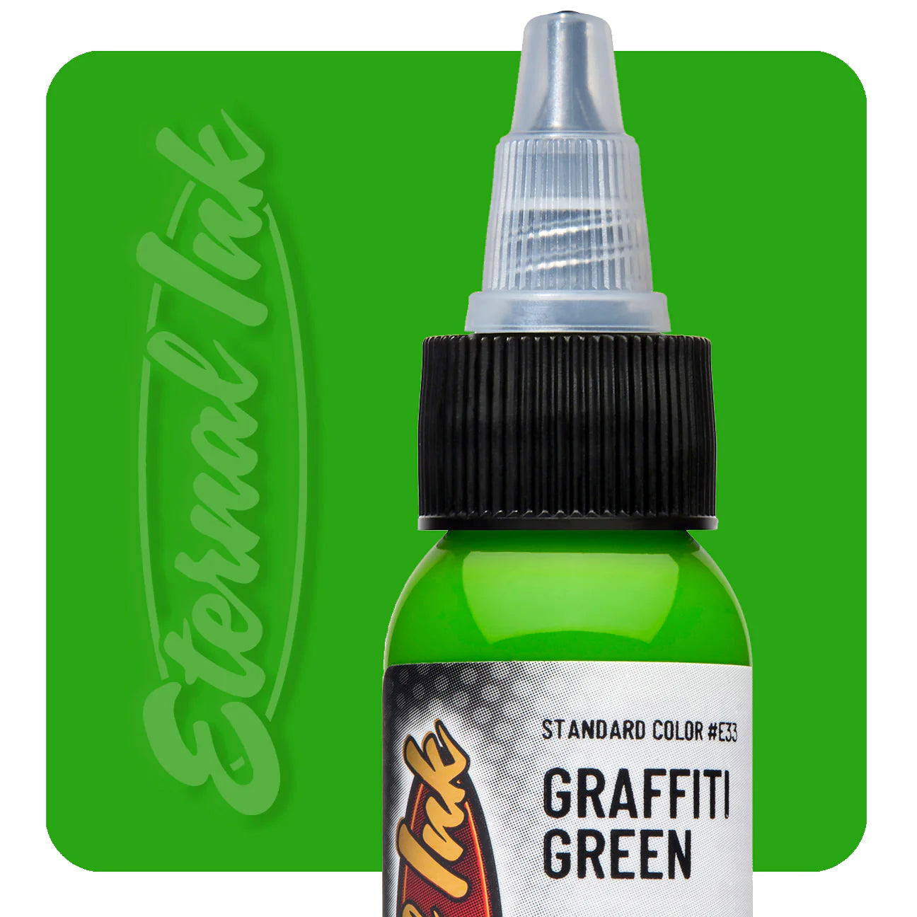 Graffiti Green — Eternal Tattoo Ink Secondary image