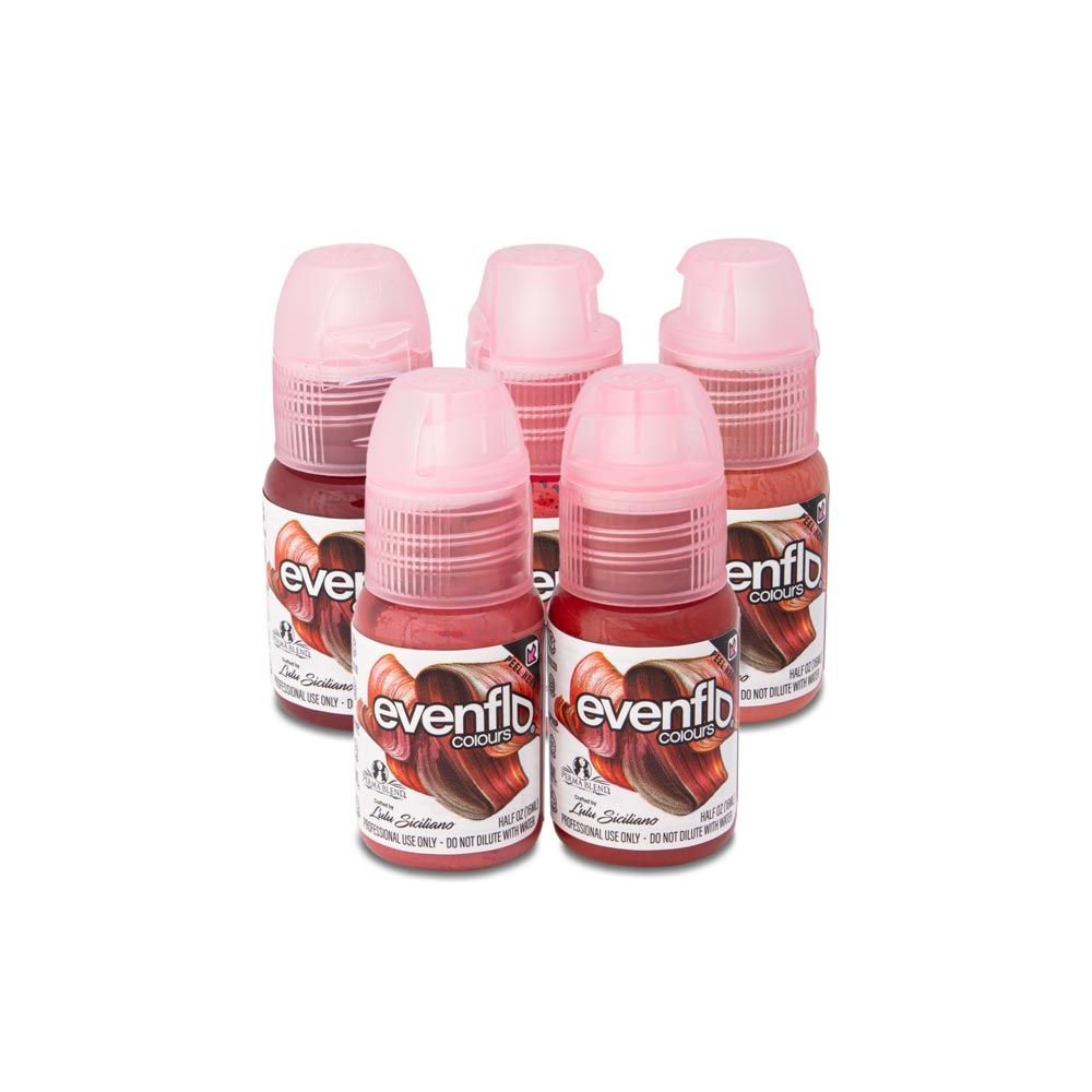 Evenflo Lip Set of 5 By Perma Blend - 1/2oz Bottles Main image