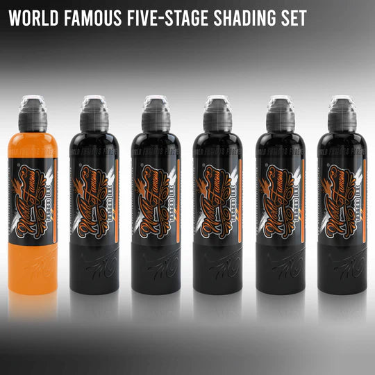 World Famous Five Stage Shading Set + Mixer - Pick Size Secondary image
