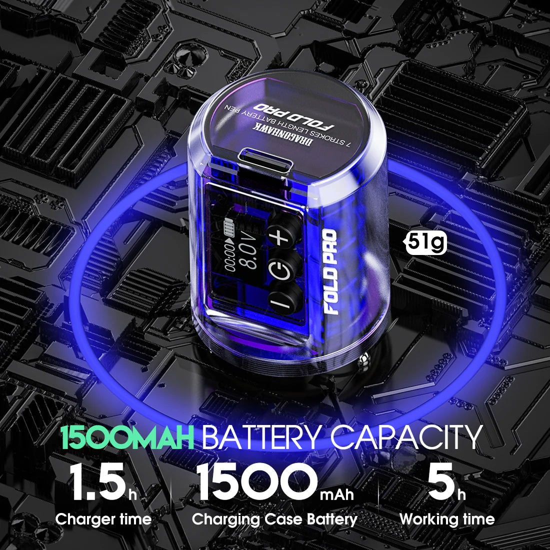 Battery Replacement for the Fold Pro Secondary image