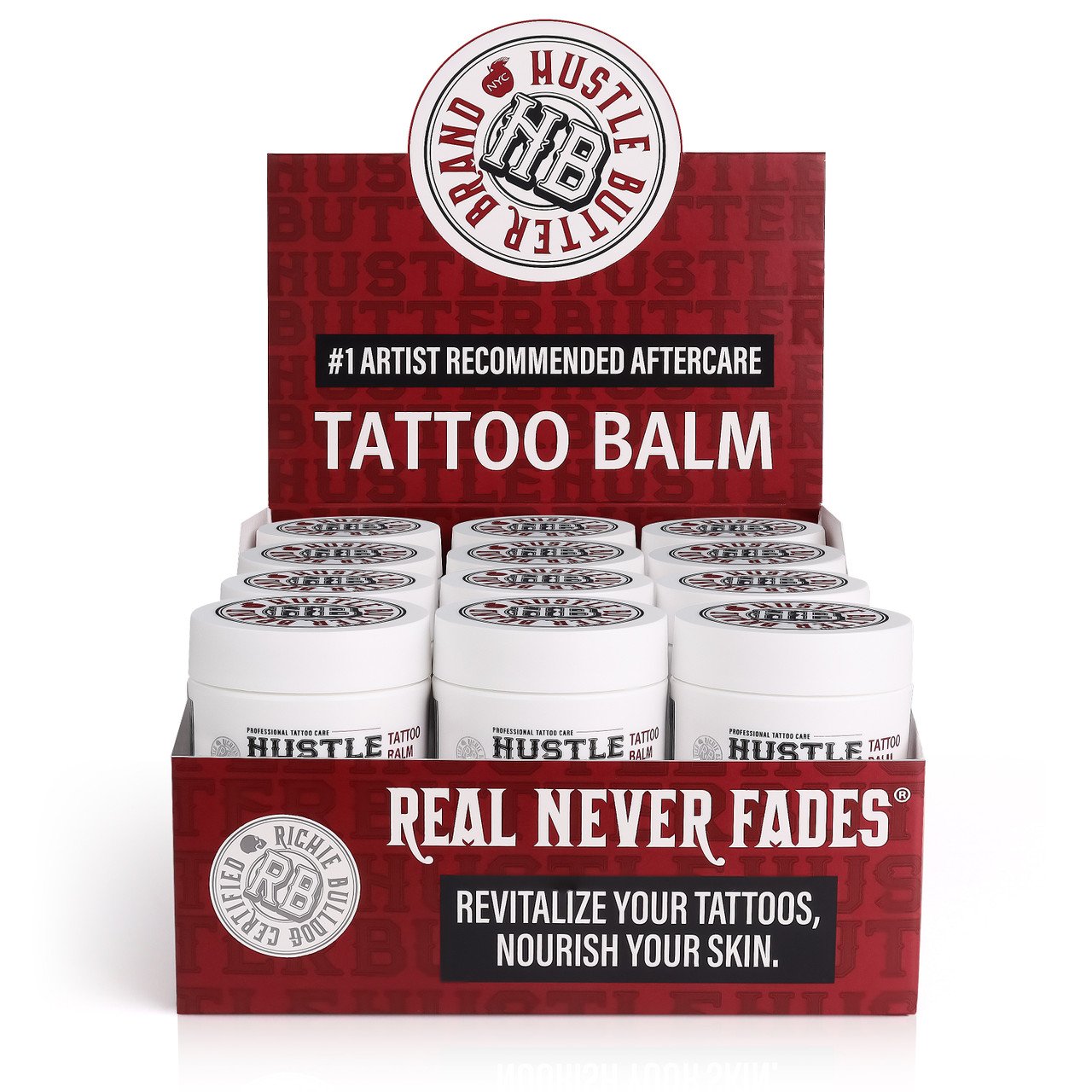 Hustle Butter Deluxe® - Luxury Tattoo Care - 1 oz Tubs