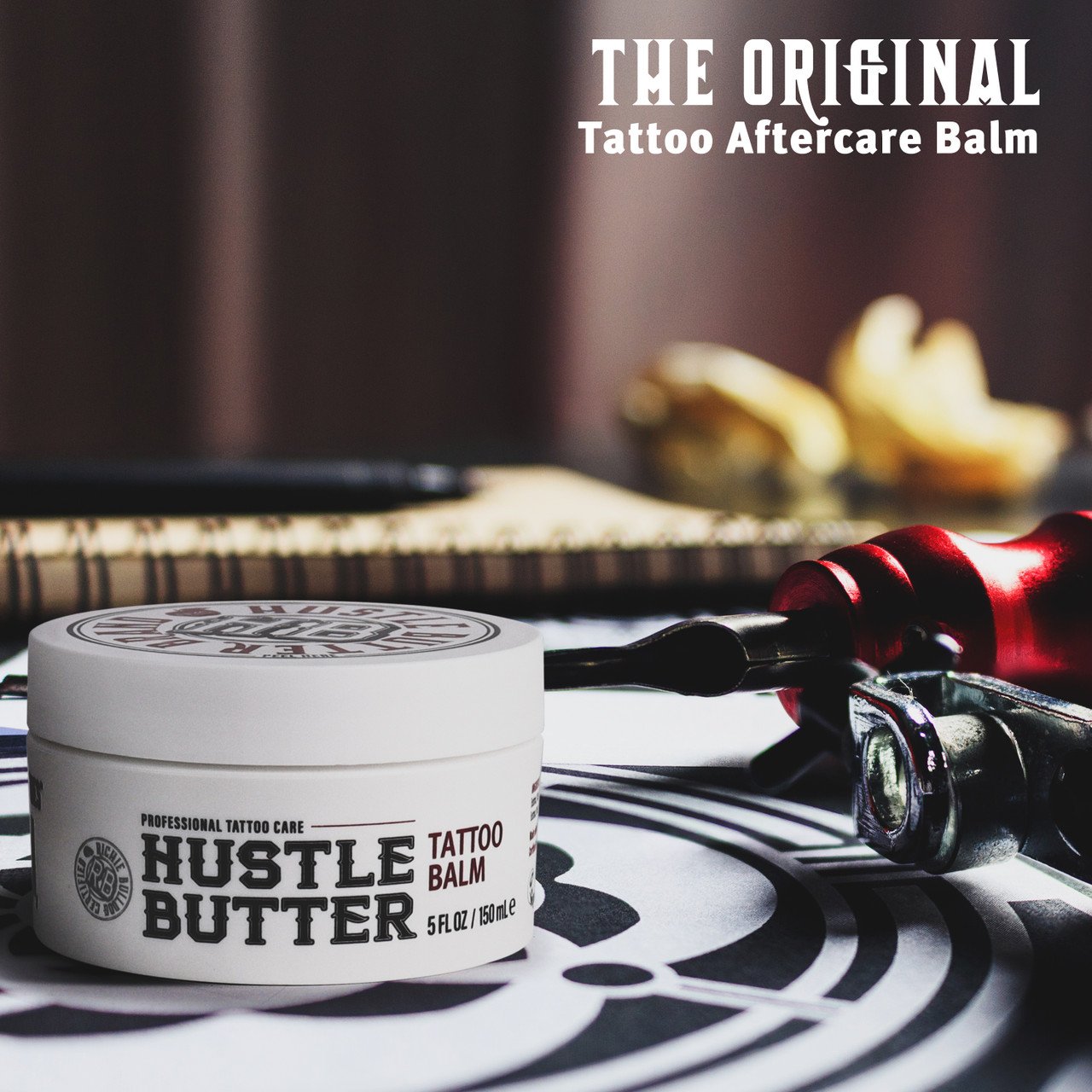 Hustle Butter Deluxe® - Luxury Tattoo Care  - 5 oz Tubs