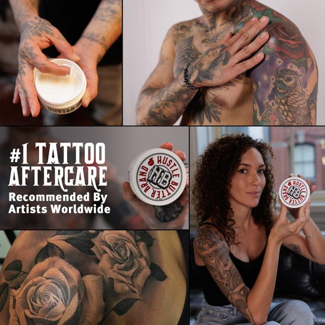 Hustle Butter Deluxe® - Luxury Tattoo Care  - 5 oz Tubs