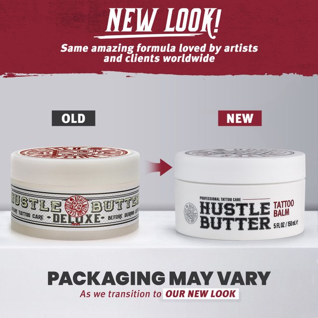 Hustle Butter Deluxe® - Luxury Tattoo Care  - 5 oz Tubs