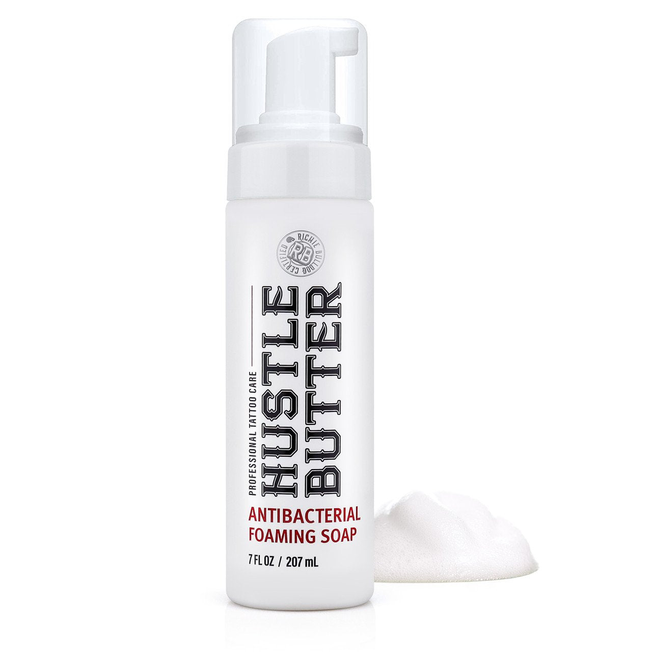 Hustle Butter - Hustle Bubble Deluxe - Foaming Wash - Antimicrobial Tattoo Soap And Skin Cleanser