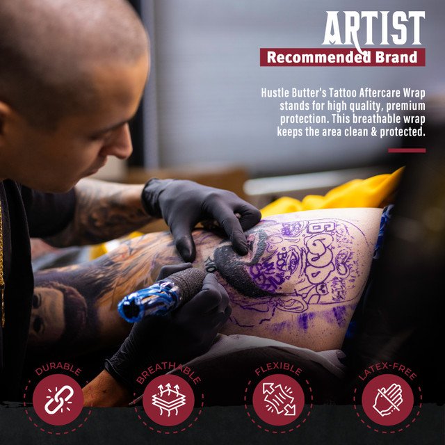 Hustle Butter Tattoo Aftercare Wrap