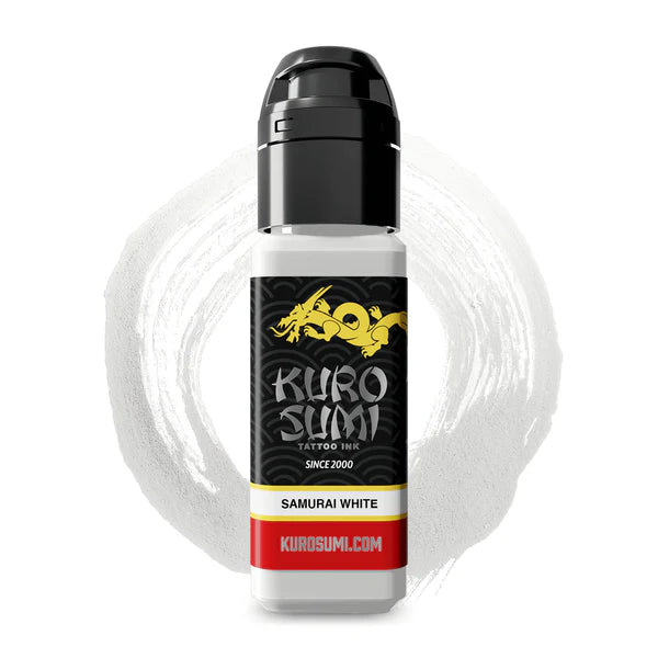 Samurai White - Kuro Sumi Tattoo Ink - Pick Size