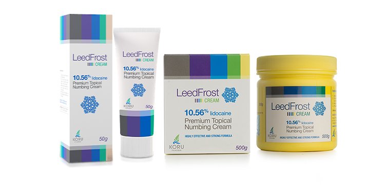 Leed Frost - Quick Numbing Cream - 10.56% Lidocaine