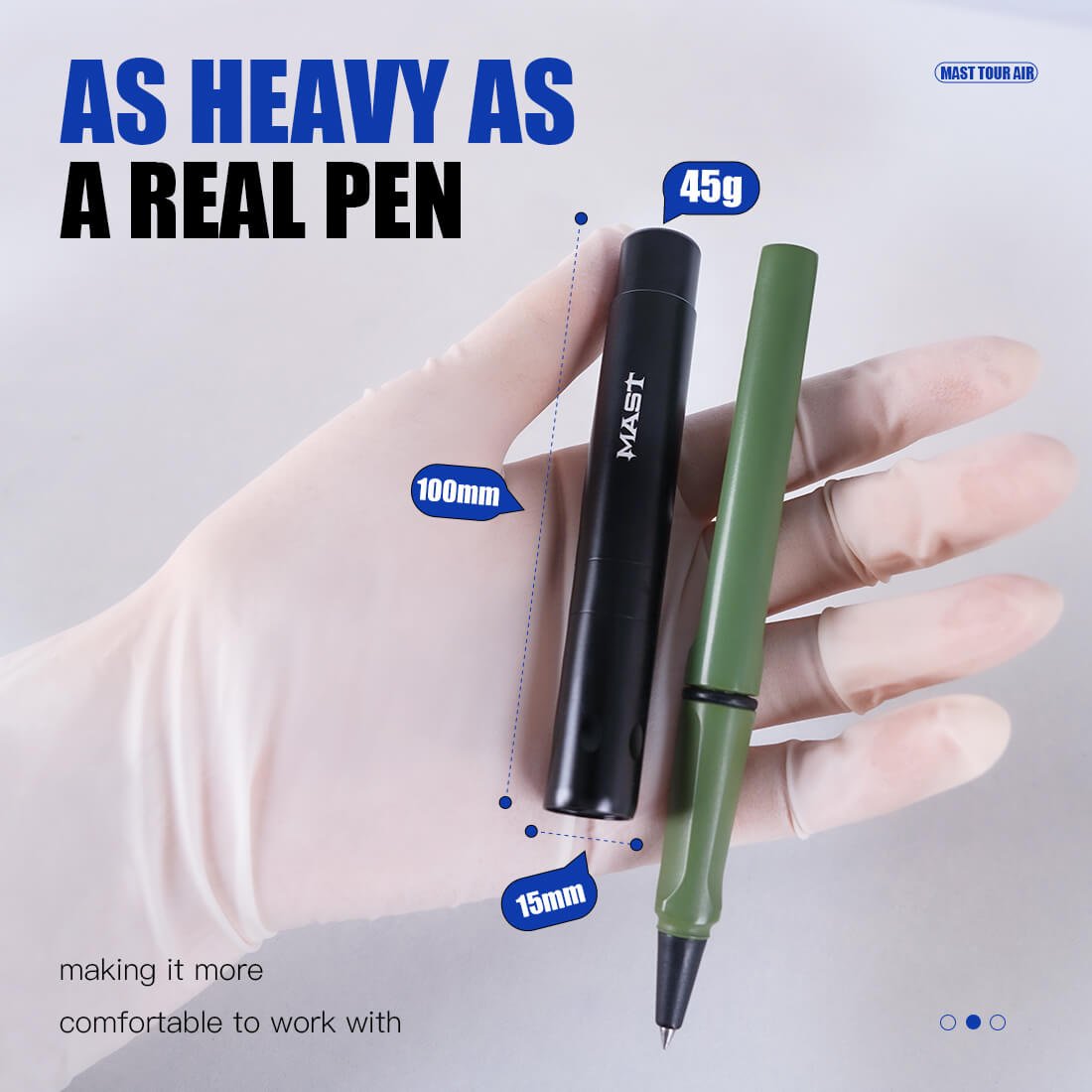 Mast Tour Air – Tattoo Pen Machine With 2.3MM Stroke Permanent Makeup