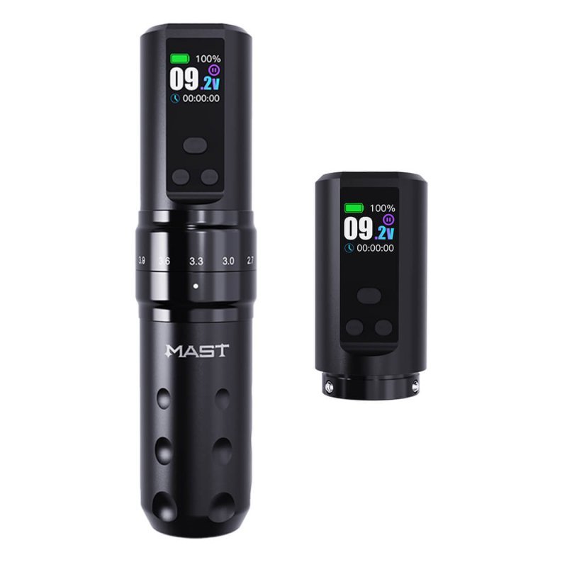 Dragonhawk Wireless Tattoo Machine -  Mast Fold 2 Pro | Stroke Changing  2.4-4.2mm Main image