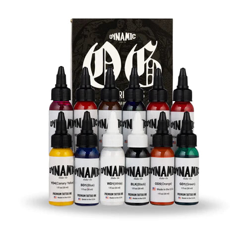 Dynamic - OG Tattoo Ink Set - 12pc Main image