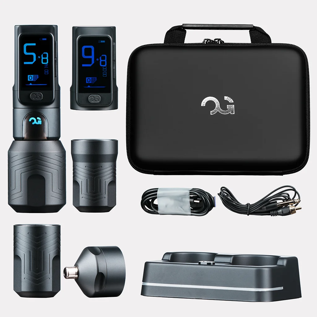 PIONEER-FURY Ⅱ 4.2mm Stroke Wireless Tattoo Machine - OG Produce