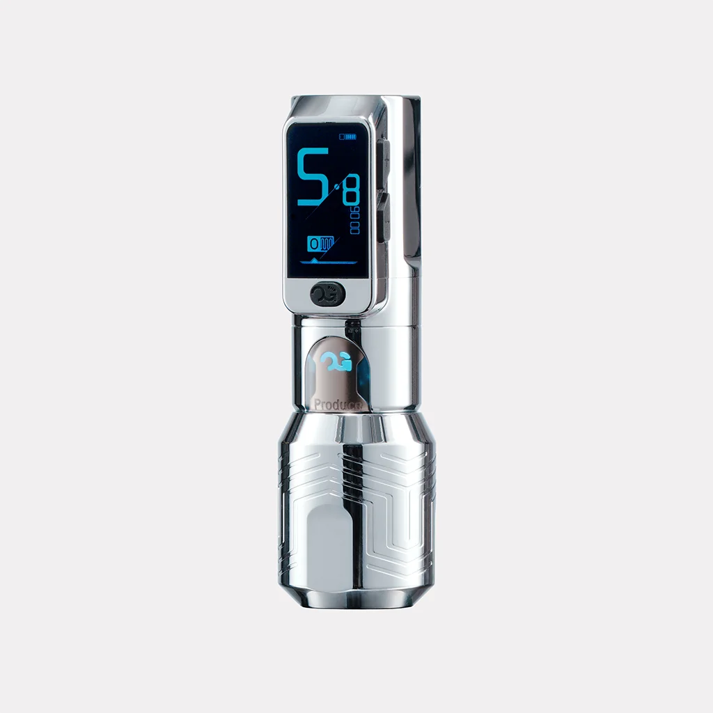 PIONEER-FURY Ⅱ 4.2mm Stroke Wireless Tattoo Machine - OG Produce