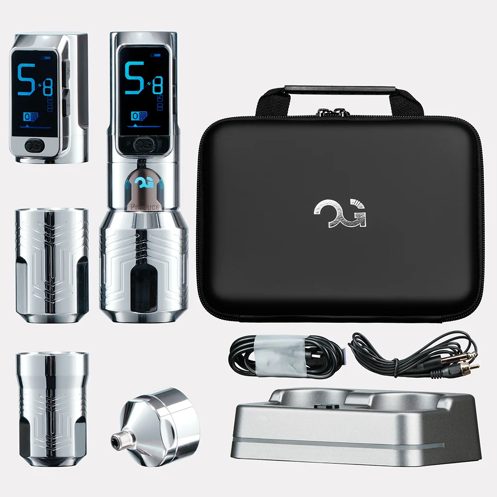 PIONEER-FURY Ⅱ 4.2mm Stroke Wireless Tattoo Machine - OG Produce Main image