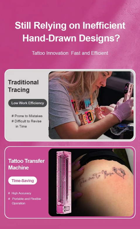 OG Produce - Tiny Tattoo - Wireless Tattoo Transfer Stencil Printer - Jennifer Barrera exclusive edition