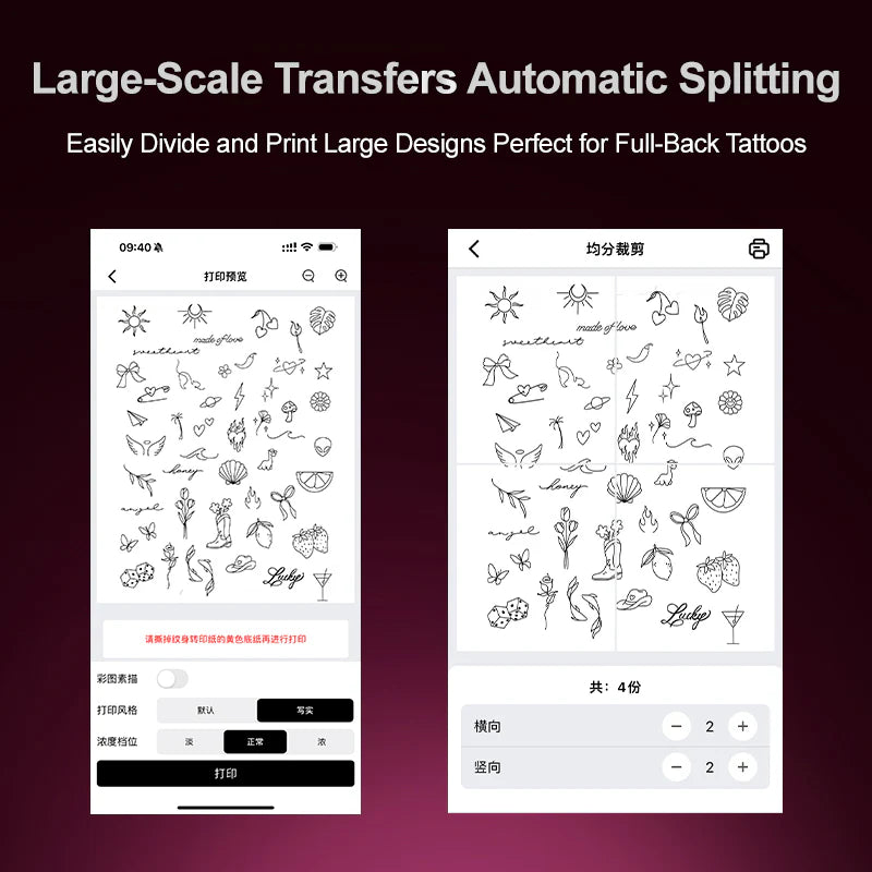 OG Produce - Tiny Tattoo - Wireless Tattoo Transfer Stencil Printer - Jennifer Barrera exclusive edition